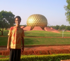 Matrimandir, em Auroville ))) \
